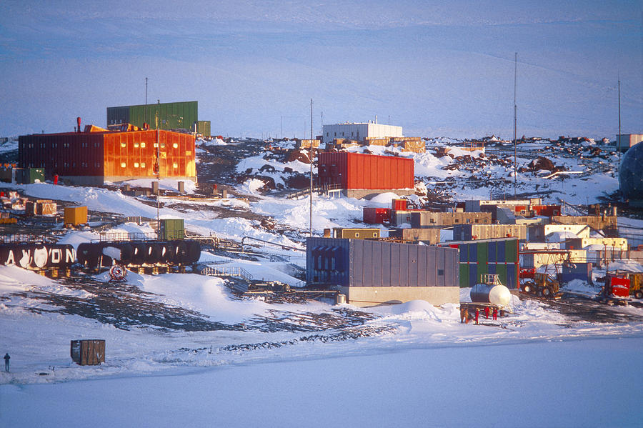 Mawson Base, Antarctica Photograph by A.b. Joyce