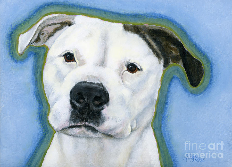 Max Painting by Amy Reges