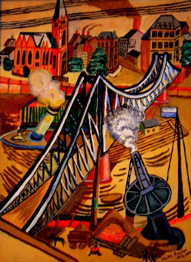 klip cykel civile Max Beckmann reproduction Painting by Ulrike Proctor