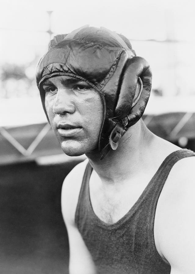Max Schmeling, Wearing Protective Photograph by Everett