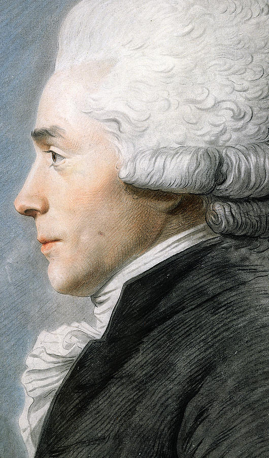 Maximilien de Robespierre  Painting by Joseph Boze