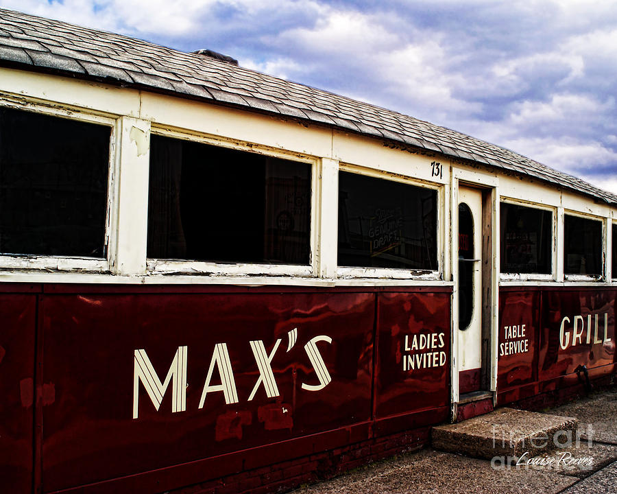Maxs Diner Photograph by Louise Reeves