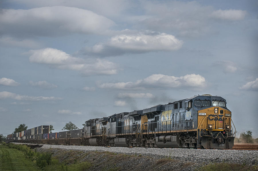 May 19 2014 - CSX Q028 at Trenton Ky Photograph by Jim Pearson - Fine ...