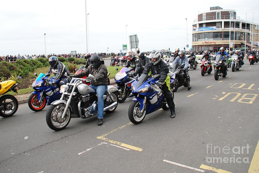 May Day Bikers Rally Hastings Photograph