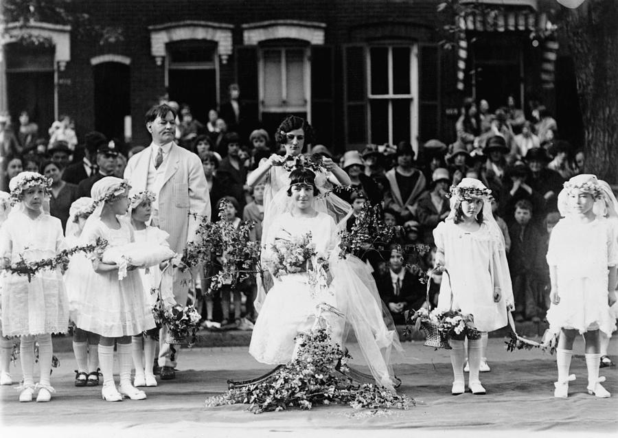 May Day Parade, 1925 Photograph by Granger