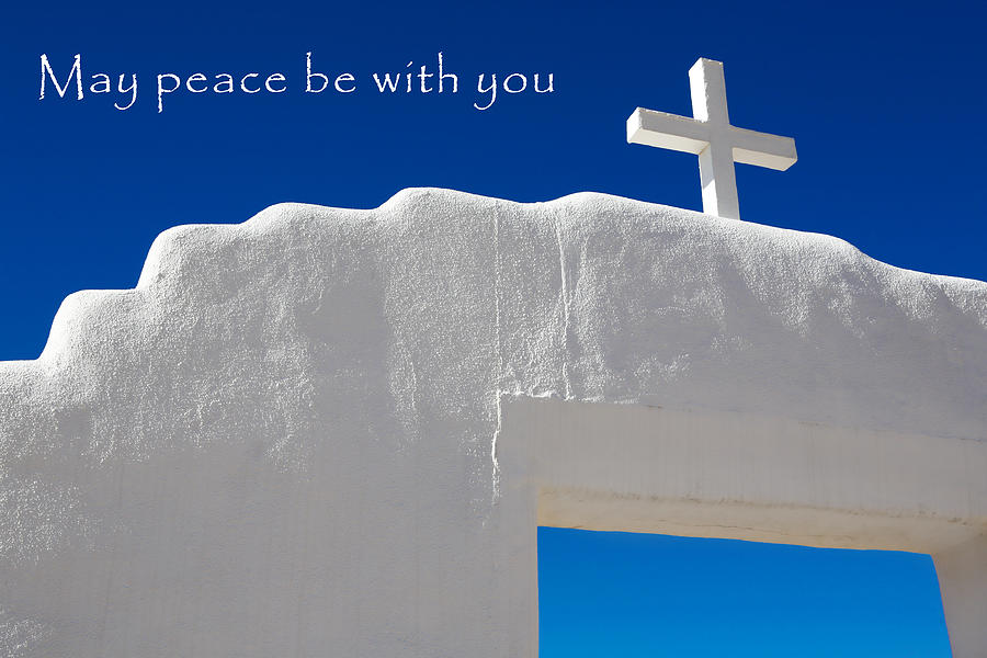 May peace be with you Photograph by Marilyn Hunt