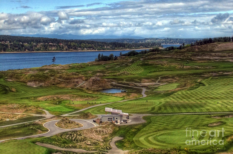 May Serenity - Chambers Bay Golf Course Photograph by Chris Anderson