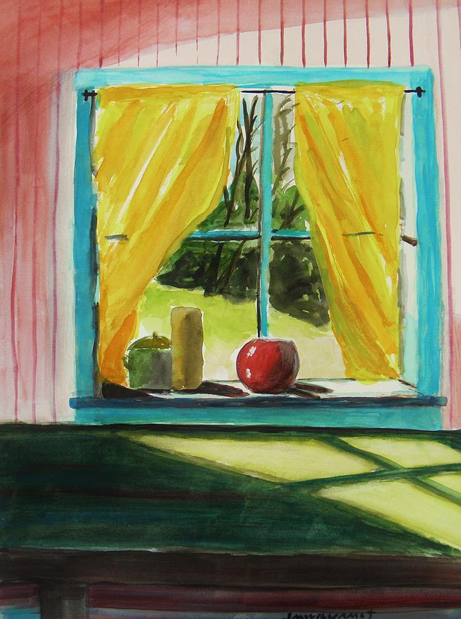 May Window Painting by John Williams