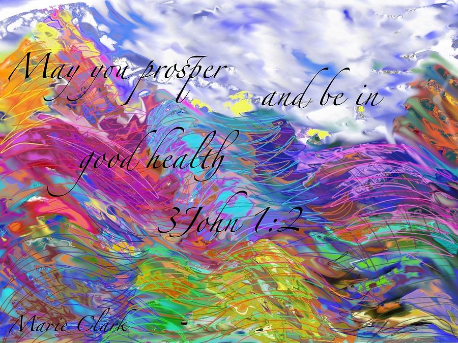 May You Prosper Painting by Marie Clark - Pixels