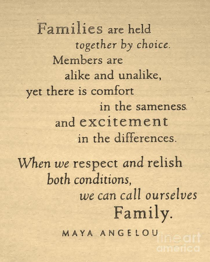 Maya Angelou Quote 3 Photograph