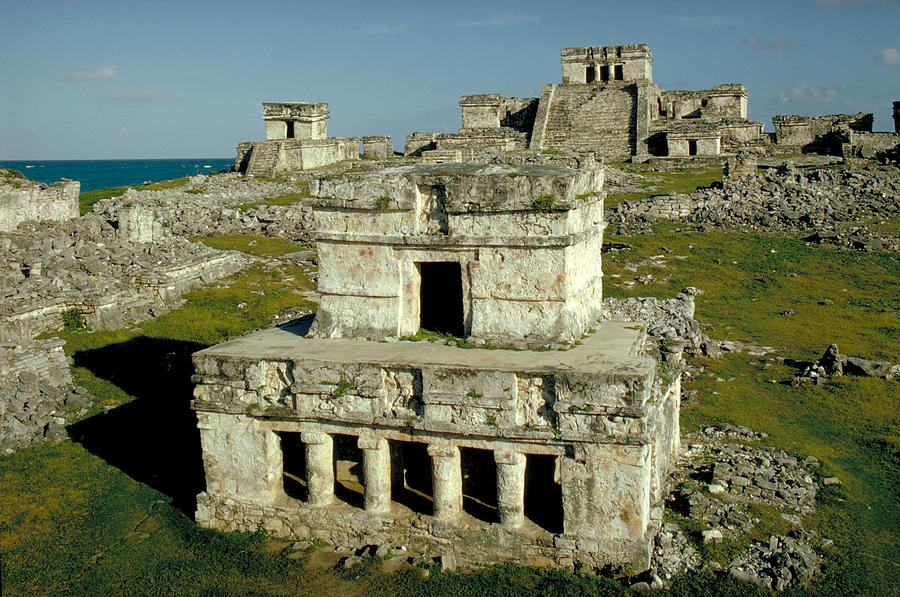 Maya Ruins Photograph by George Holton