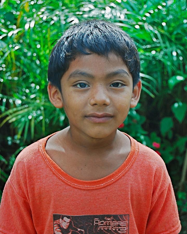 Mayan Boy Photograph By Howard Dratch Pixels