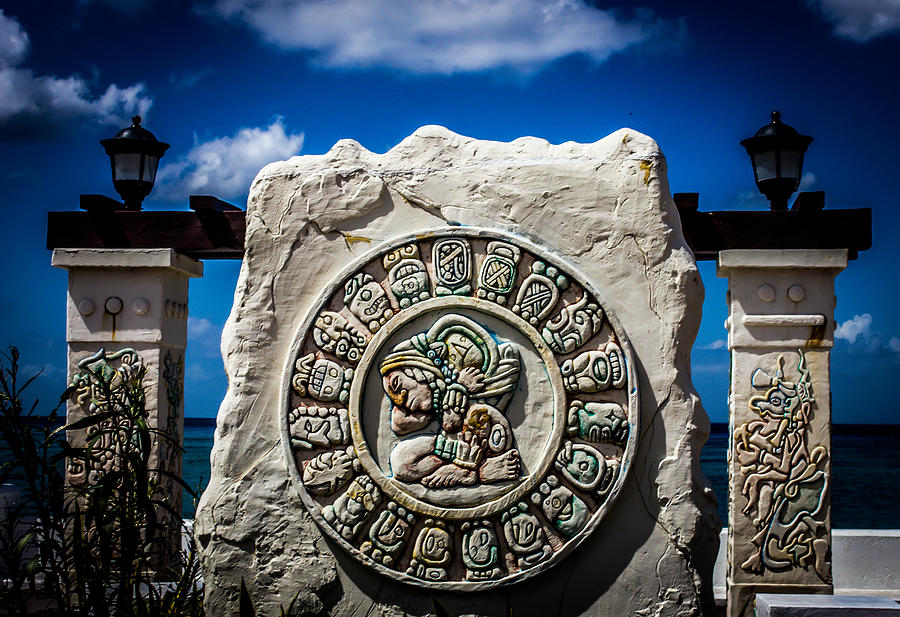 Mayan Calendar Photograph by Sara Frank