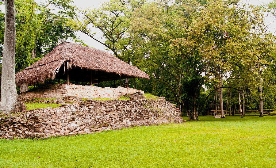 Mayan City Bldg Photograph by James Gay