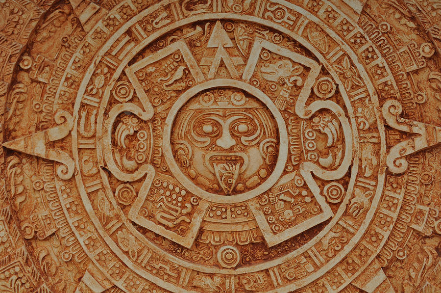 Aztec Sun God Photograph by Brandon Bourdages Fine Art America