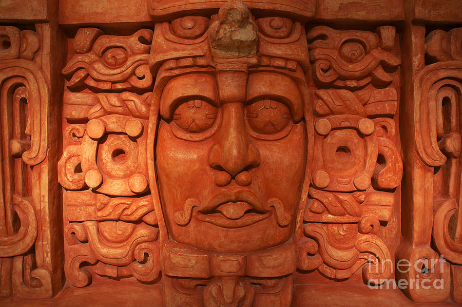 Mayan Lord 2 Photograph by John  Mitchell