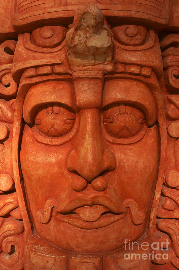 Mayan Lord Photograph by John  Mitchell