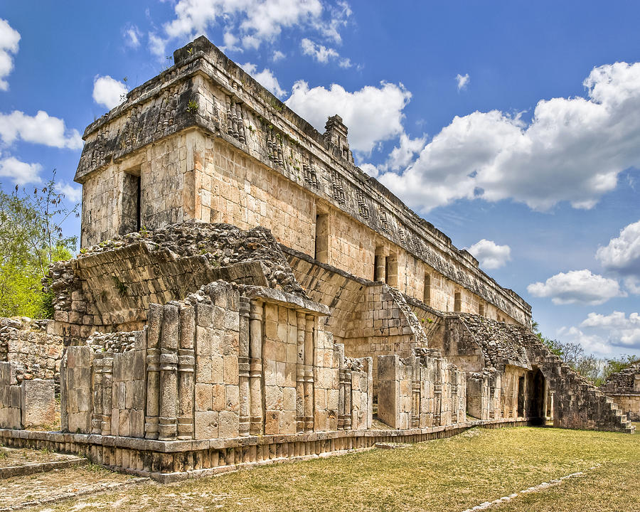 Mayan Palace Ruins at Kabah Photograph by Mark Tisdale