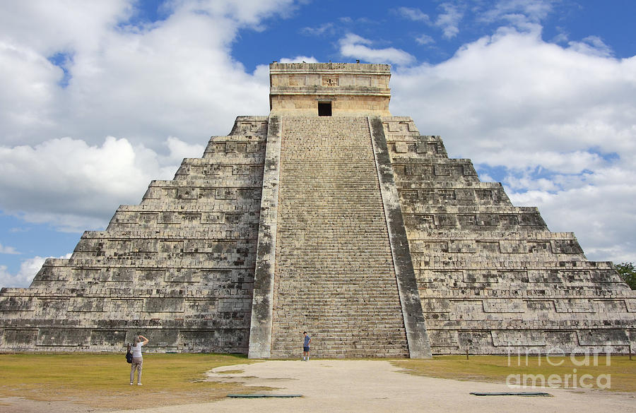 Mayan Pyramid Chichen Itza Photograph by Charline Xia