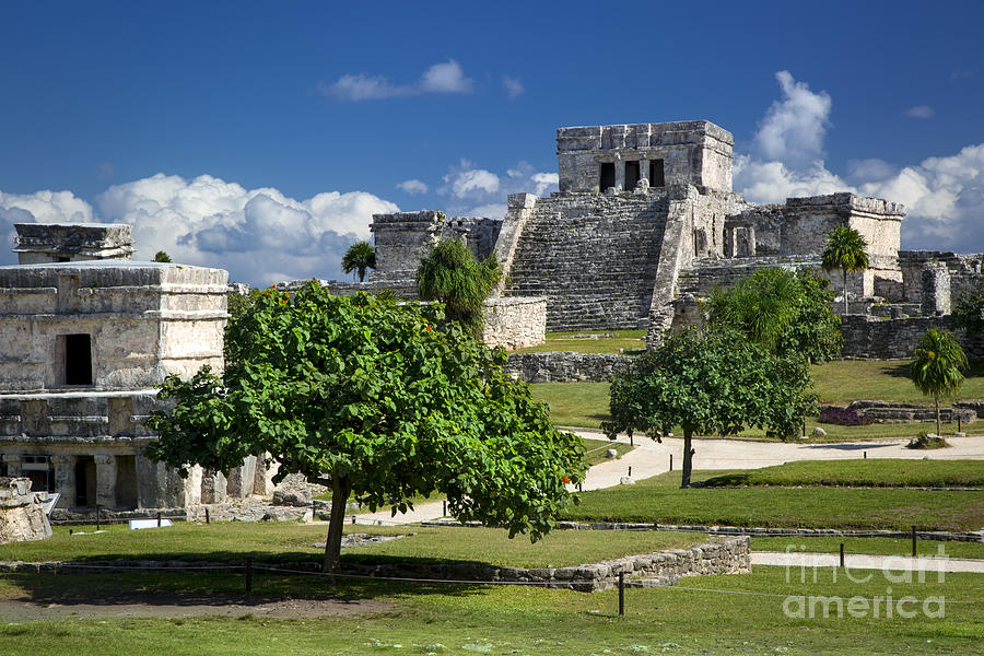 Mayan Ruins - Tulum - Mexico Photograph by Brian Jannsen