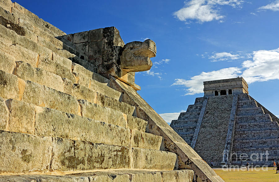 Mayan Ruins Chichen Itza Photograph by Charline Xia