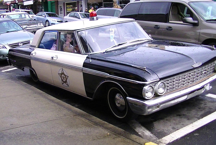 Mayberry Police Car Photograph by Lee Hartsell