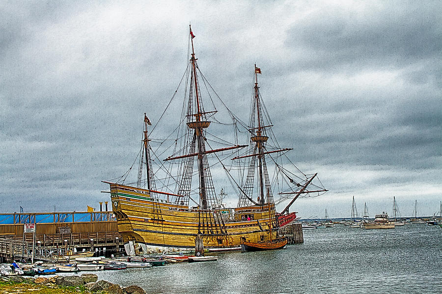 Mayflower In Winter Photograph by Constantine Gregory