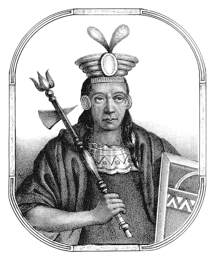 Mayta Cpac, Sapa Inca, Kingdom Of Cuzco Photograph by British Library