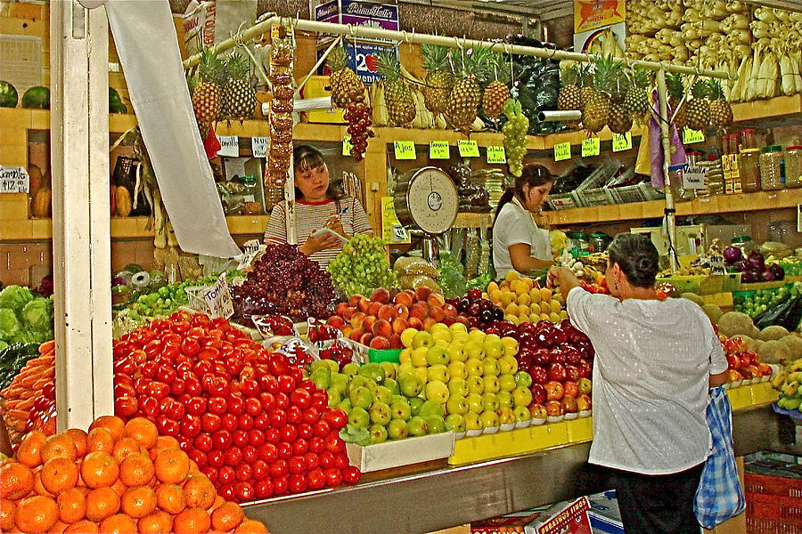 Mazatlan Centro Market-Sinaloa, Mexico Photograph by Ruth Hager