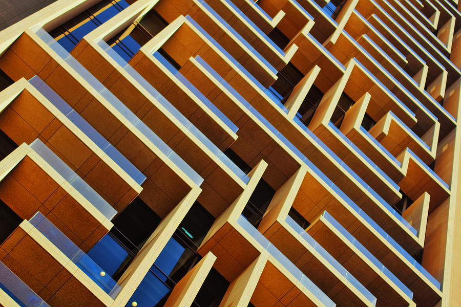 Maze Building Dubai Photograph