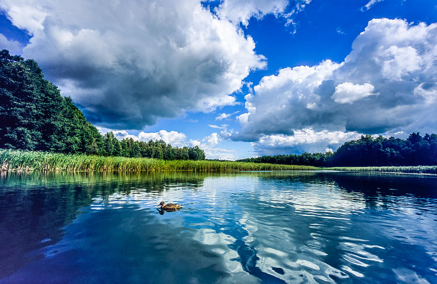 Mazury Photograph - Mazury Summer Clouds No 1 by Martin Liebermann Mazury Photograph - Mazury Summer Clouds No 1 by Martin Liebermann