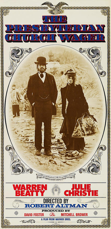 Movie Photograph - Mccabe & Mrs. Miller, L-r Warren by Everett
