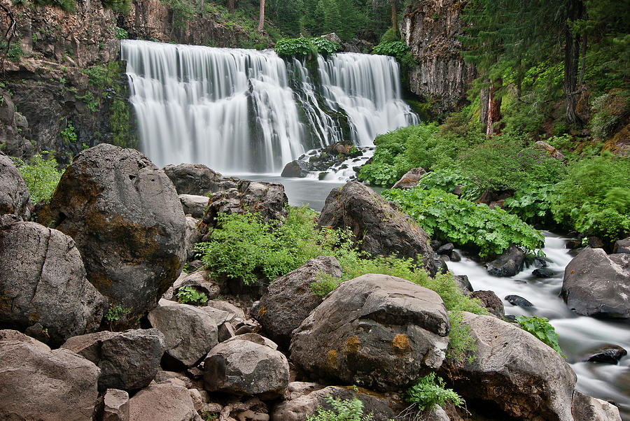 McCloud Falls Photograph by Greg Nyquist