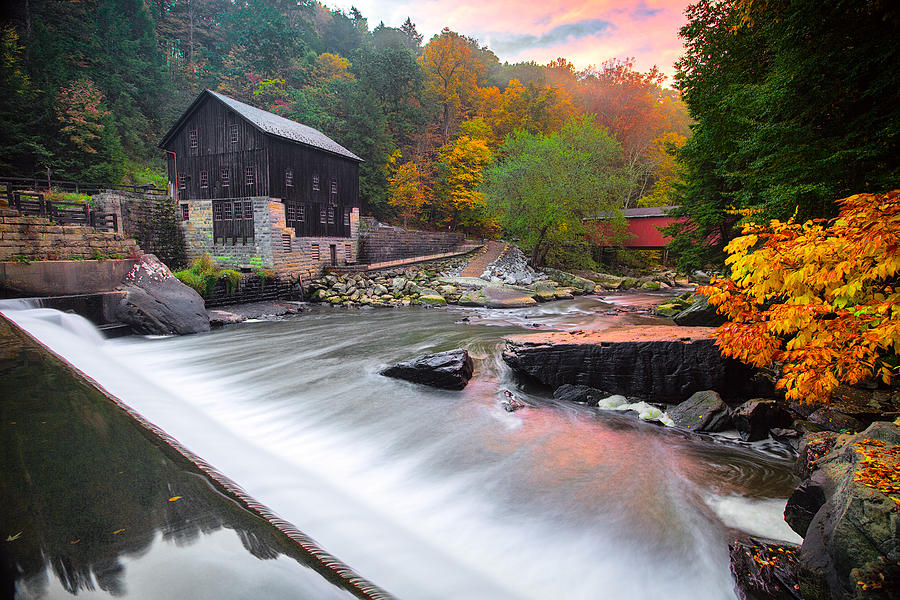 McConnell's Mill fall Photograph by Emmanuel Panagiotakis