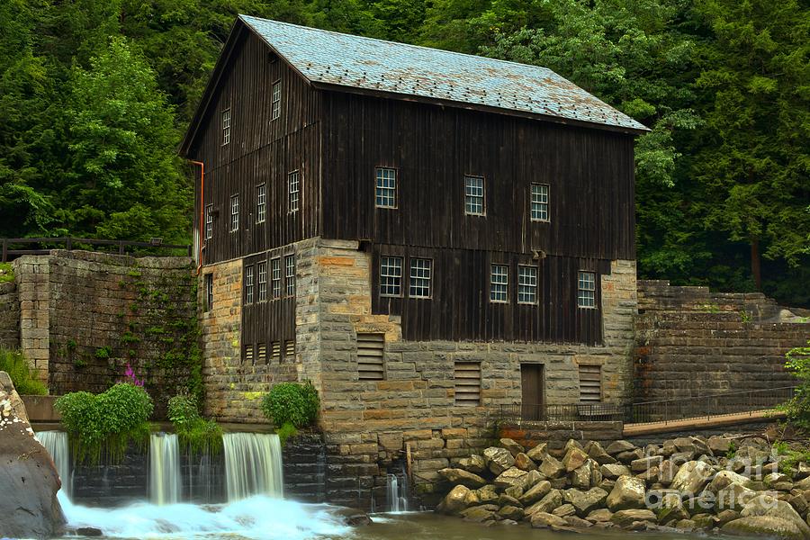 McConnells Mill Grist Mill Photograph by Adam Jewell