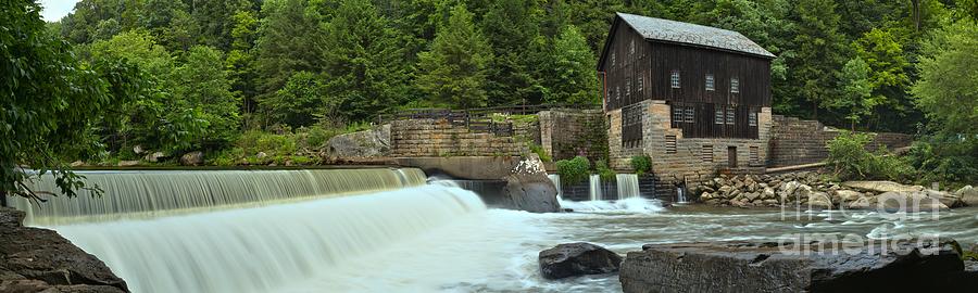 McConnells Mill Panorama Photograph by Adam Jewell