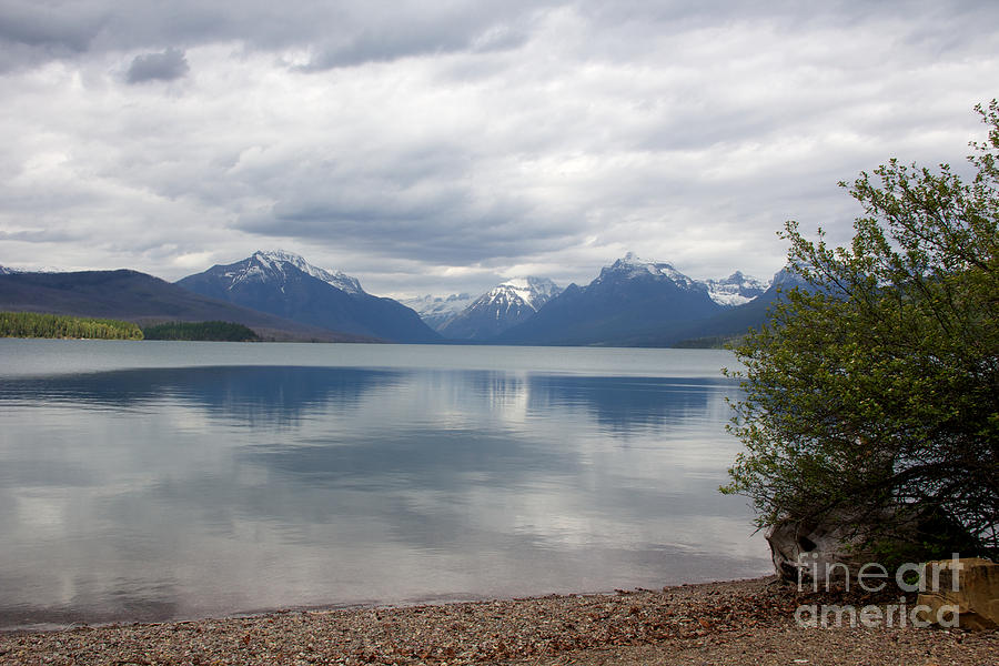 Glacier National Park Photograph - McDonald Lake - Apgar by June Hatleberg Photography