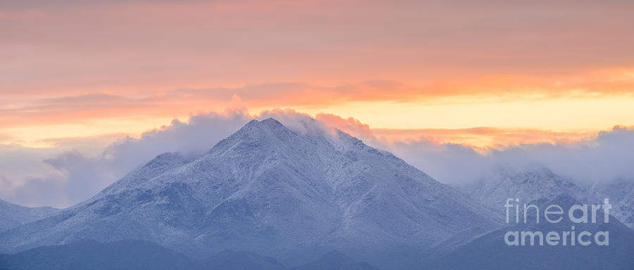 McDowell Mountains Sunrise Photograph by Tamara Becker