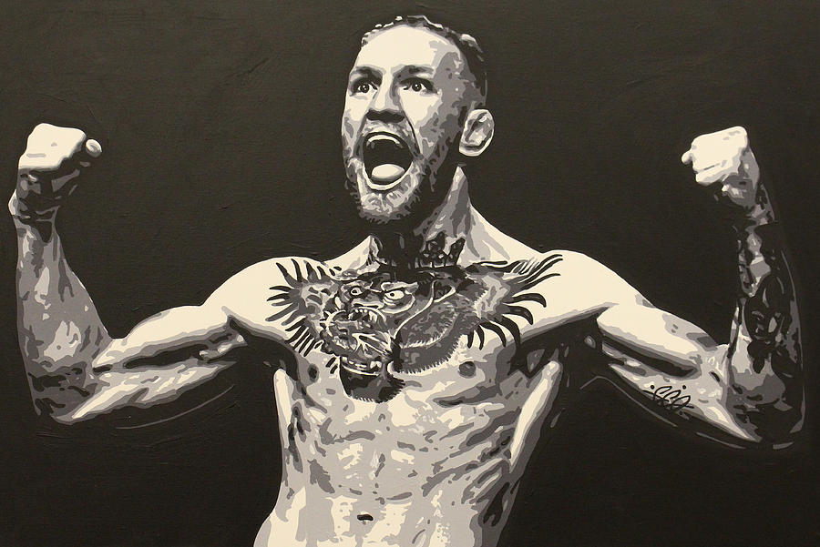 Irishman Painting - McGregor by Geo Thomson