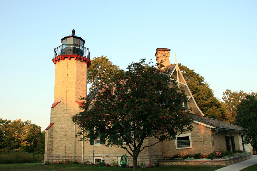 McGulpin Point Lighthouse Photograph by George Jones
