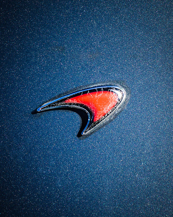 McLaren Emblem -0247c45 Photograph by Jill Reger