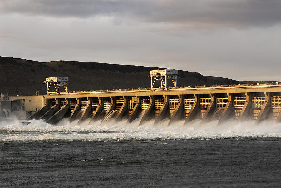 Mcnary Dam, Columbia River Photograph by Theodore Clutter