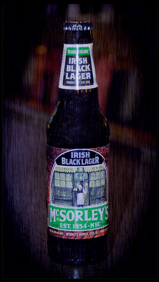 McSorleys NY Irish Black Lager Photograph by LeeAnn McLaneGoetz McLaneGoetzStudioLLCcom