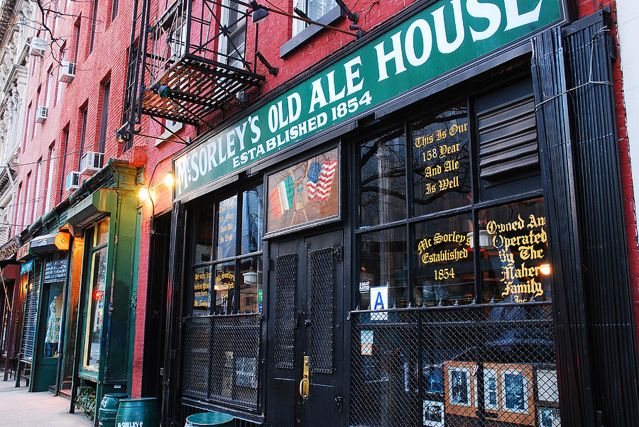 Beer Photograph - McSorleys Old Ale House by James Kirkikis