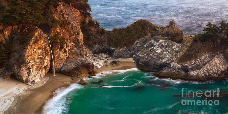 McWay Falls Photograph by Anthony Michael Bonafede