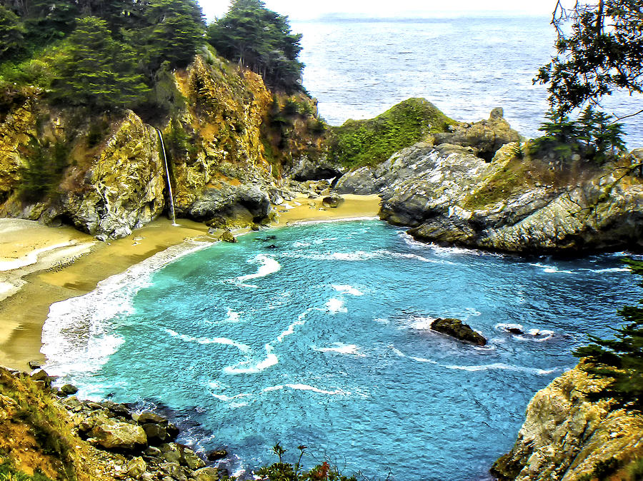 McWay Falls Photograph by Joseph Hollingsworth