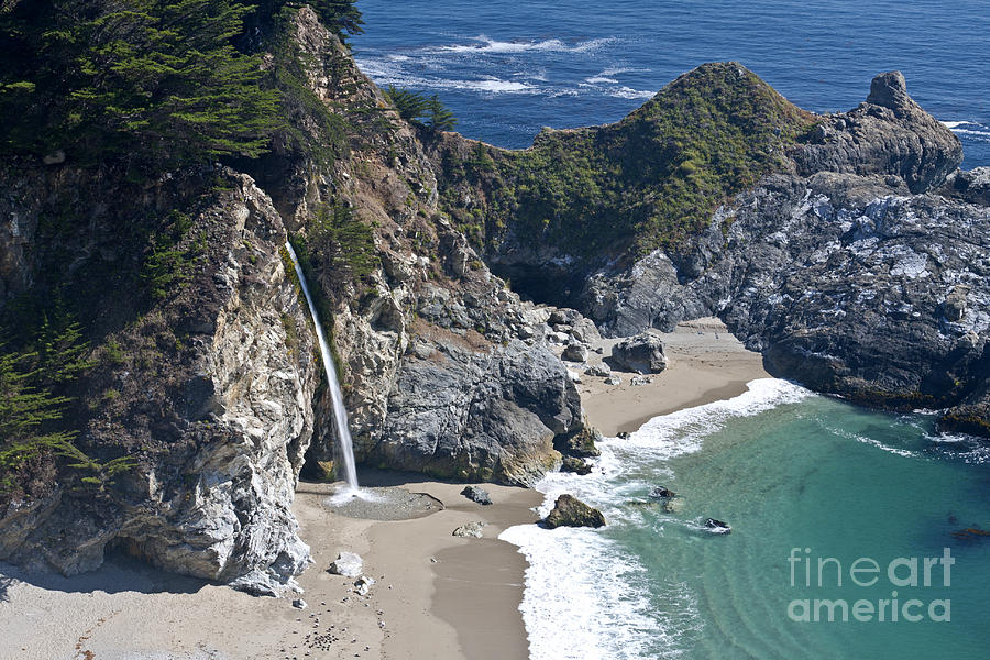 McWay Falls Photograph by Rick Pisio