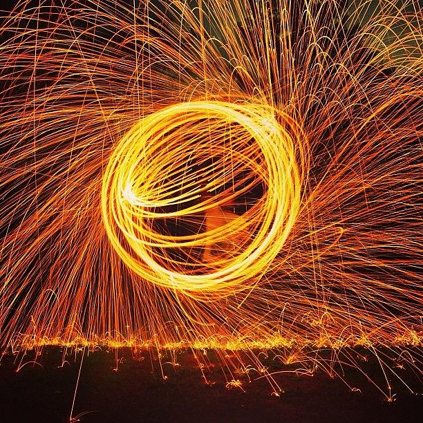 Me And @johnny_vella With Steel Wool Photograph by Pauly Vella