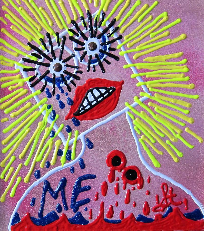 ME in the past Mixed Media by Lisa Piper