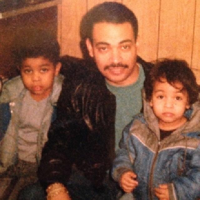 Tbt Photograph - Me My Brother And My Pops #tbt by Arnold  Lopez